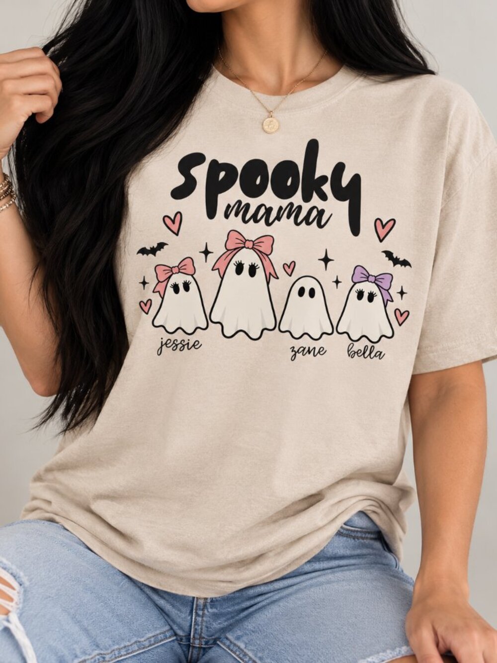 Spooky Mama Tee Custom